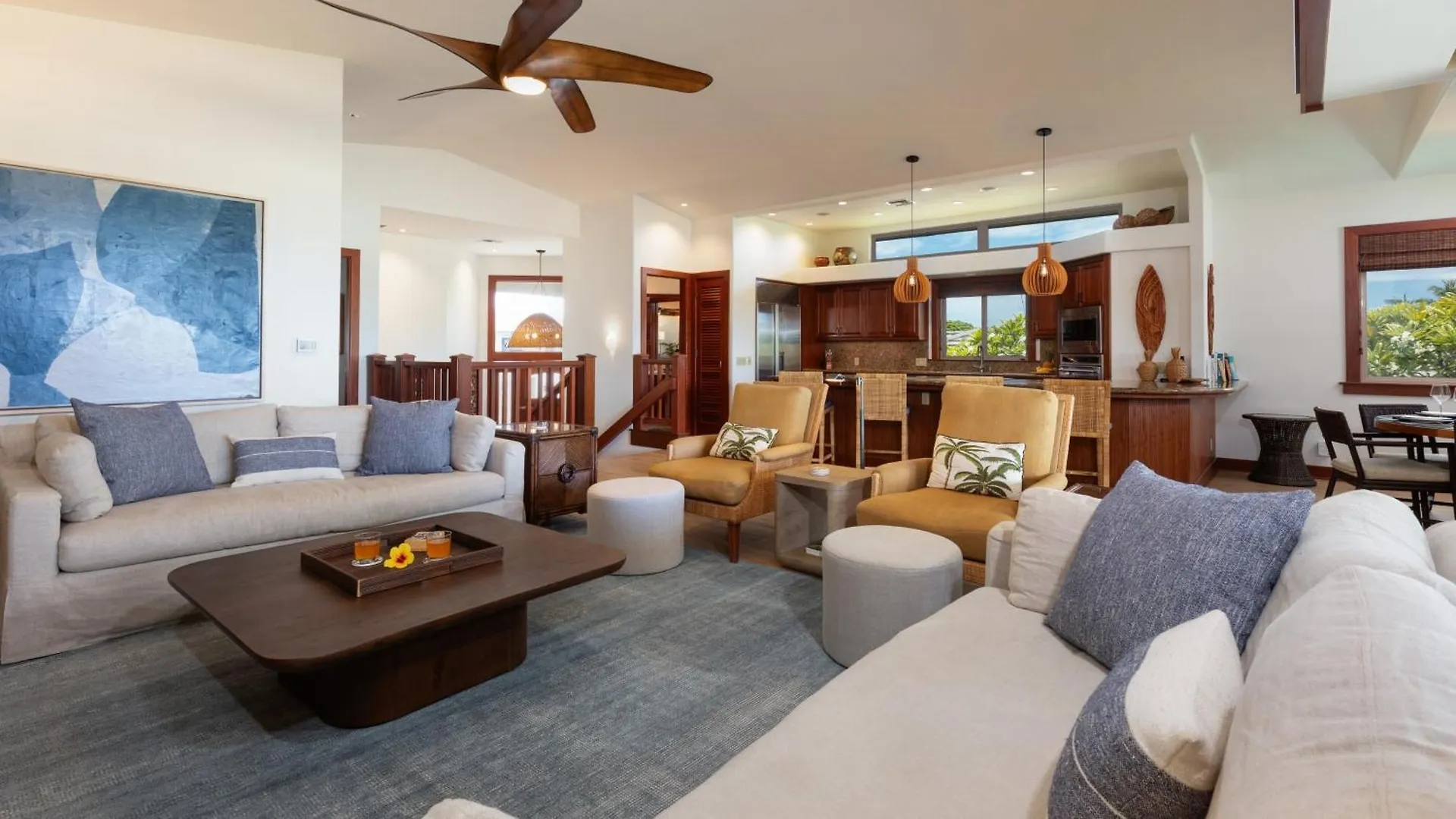 Sea To Sky Stunning 3Br Villages Home With Three Master Suites Waikoloa