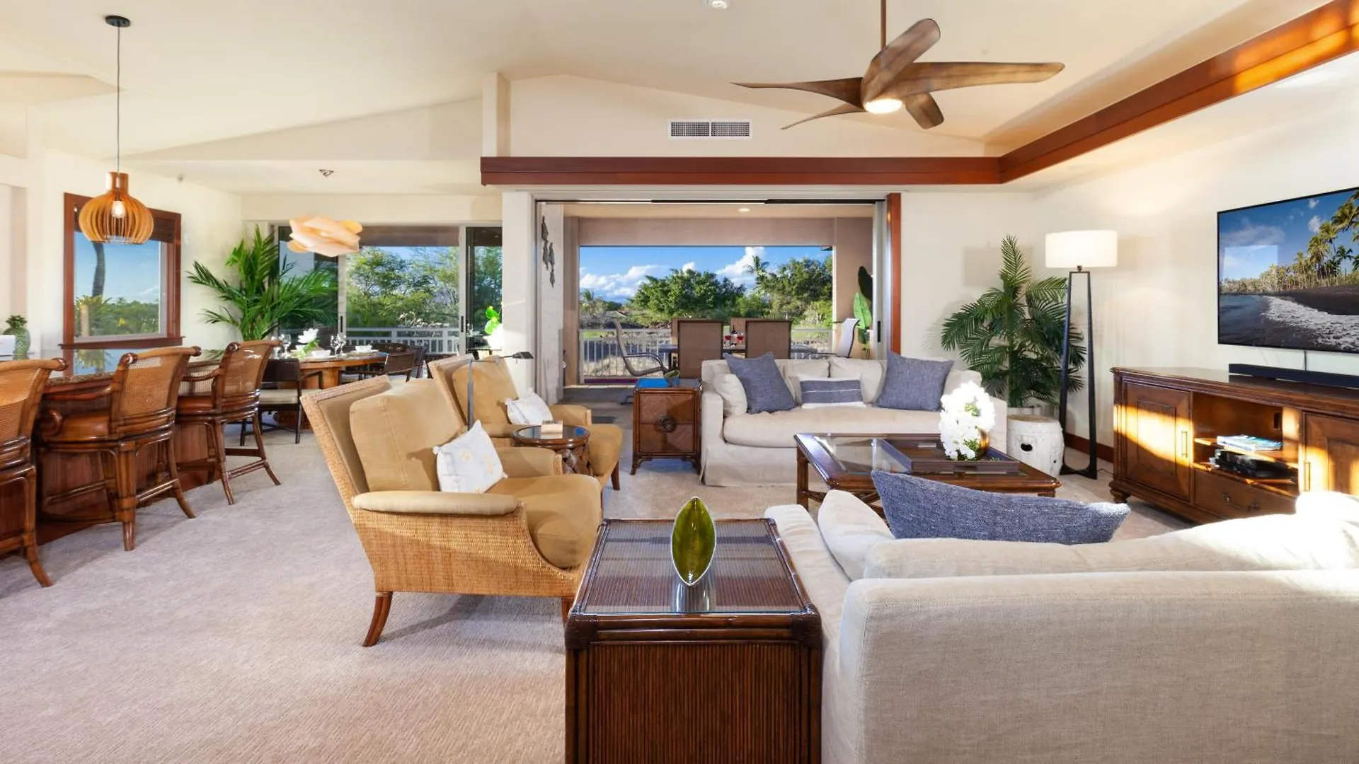 Sea To Sky Stunning 3Br Villages Home With Three Master Suites Waikoloa Holiday home